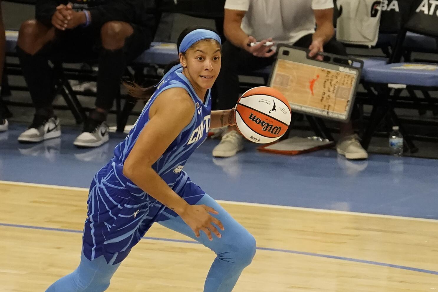 Candace Parker becomes first female cover athlete in NBA2K history; Luka  Doncic joins her