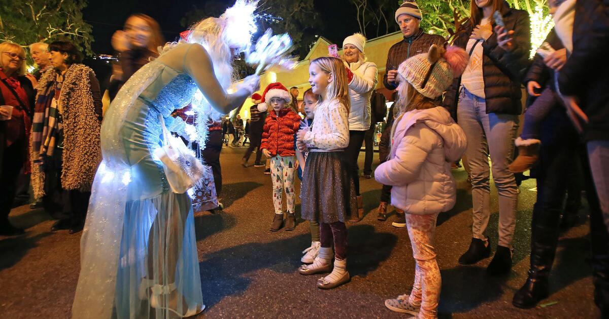 Santa joins the party in Laguna Beach for Hospitality Night Los