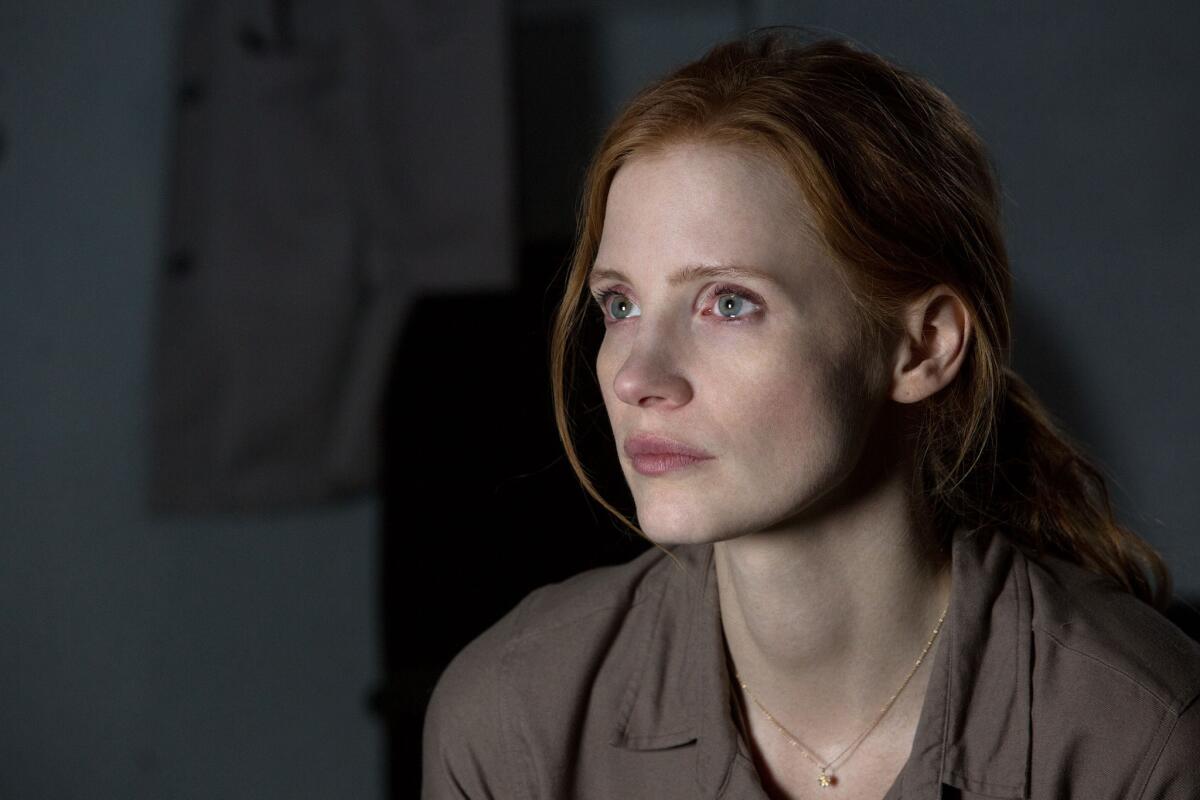 Jessica Chastain in a scene from "Interstellar."