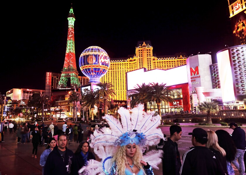 Vegas' bright lights beckon a quarter of its 42 million visitors from Southern California.