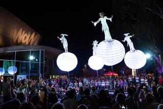"The Spheres," a work from the 2015 La Jolla Playhouse Without Walls Festival.