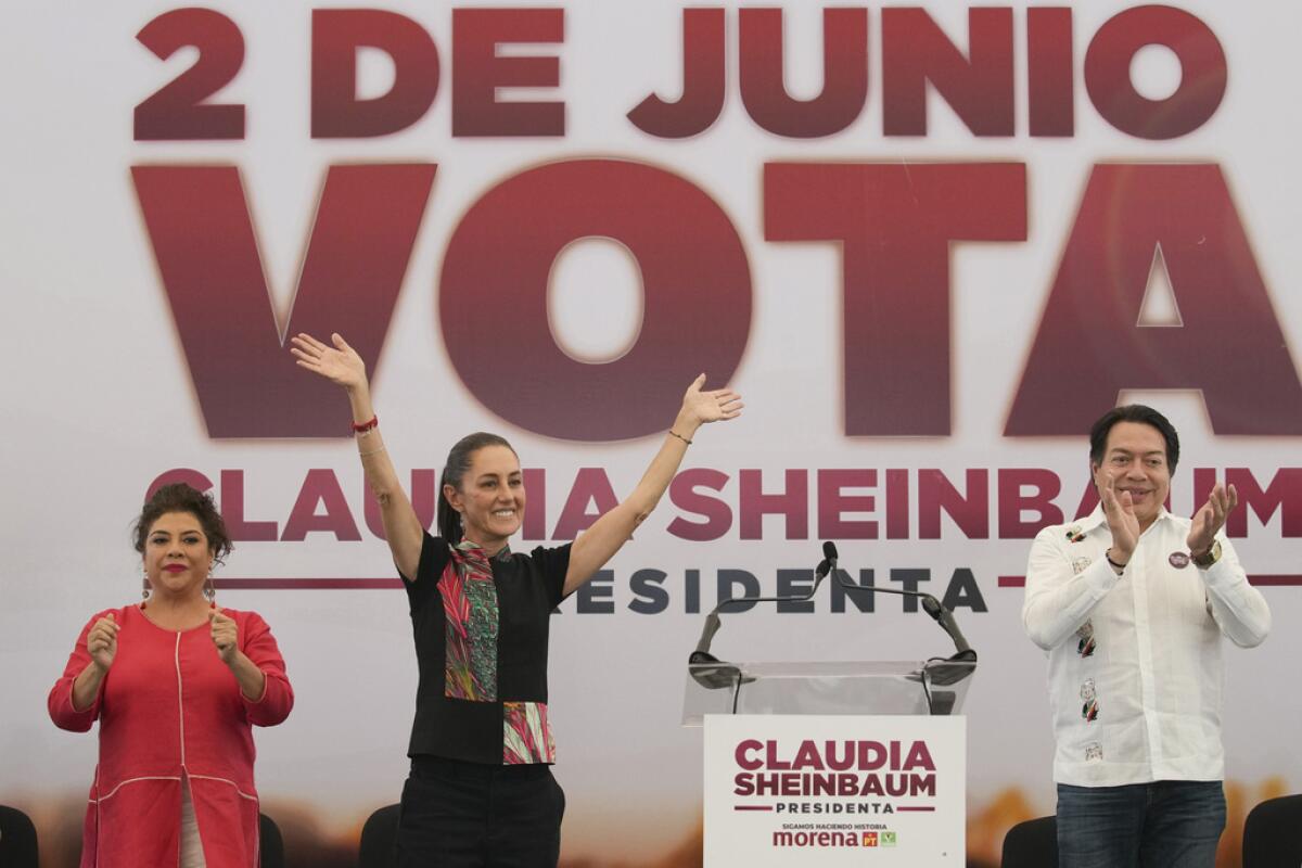 ARCHIVO - La candidata presidencial 