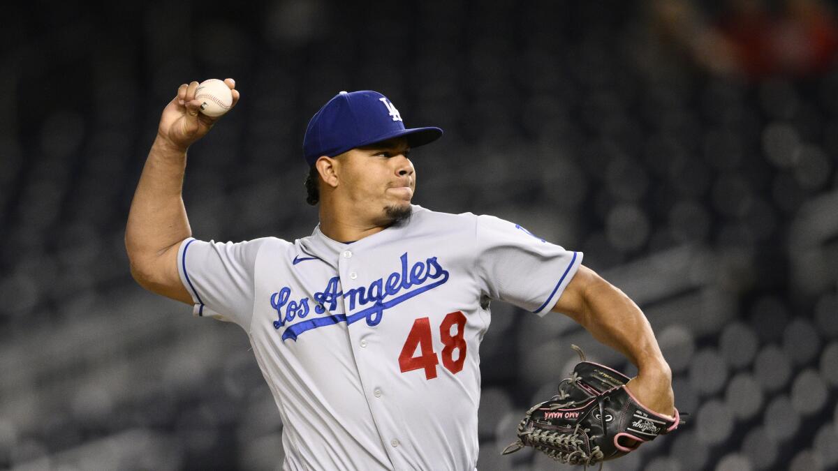 Dodgers' Brusdar Graterol, Victor Gonzalez shine in relief - Los Angeles  Times