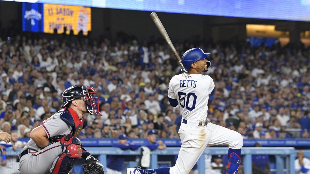 Dodgers fail to put away Braves in Game 3; series lead now 2-1 - Los  Angeles Times