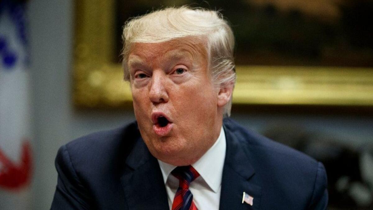 Trump Issues First Veto Defying Congress Rebuke Of His Border Emergency Order Los Angeles Times 