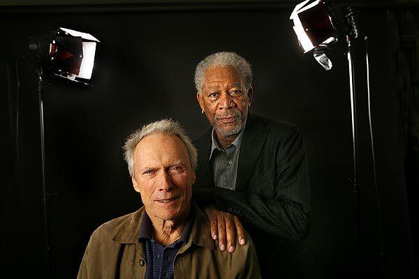 Clint Eastwood and Morgan Freeman have had a long history together. In Clint Eastwood's latest directorial effort, Morgan Freeman stars as Nelson Mandela in the saga of how a symbolic rugby tournament helped bind post-apartheid South African blacks and whites.