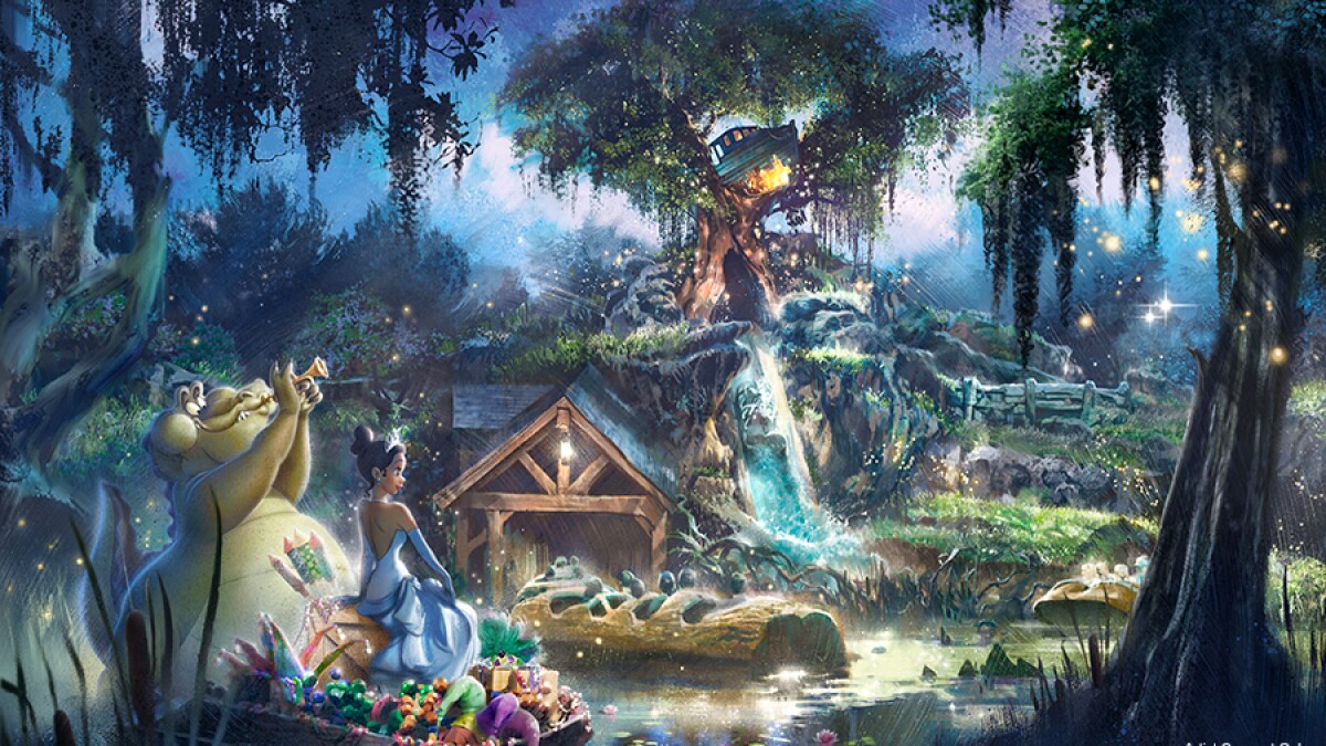 Disney S Splash Mountain To Use Princess And The Frog Theme Los Angeles Times Disney S Splash Mountain To Use Princess And The Frog Theme Los Angeles Times