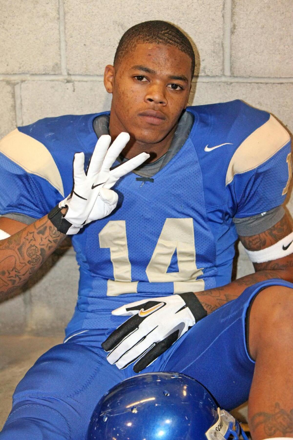 Former Crenshaw football player Geno Hall, the City Section player of the year in 2009, died on July 13 after an illness.