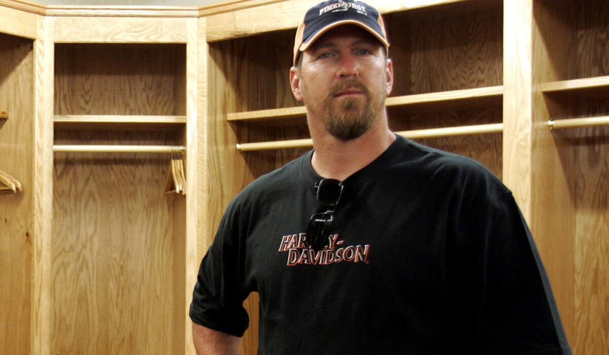 Troy Percival, who helped construct oak lockers at UC Riverside in 2007, takes over as baseball coach at his alma mater.