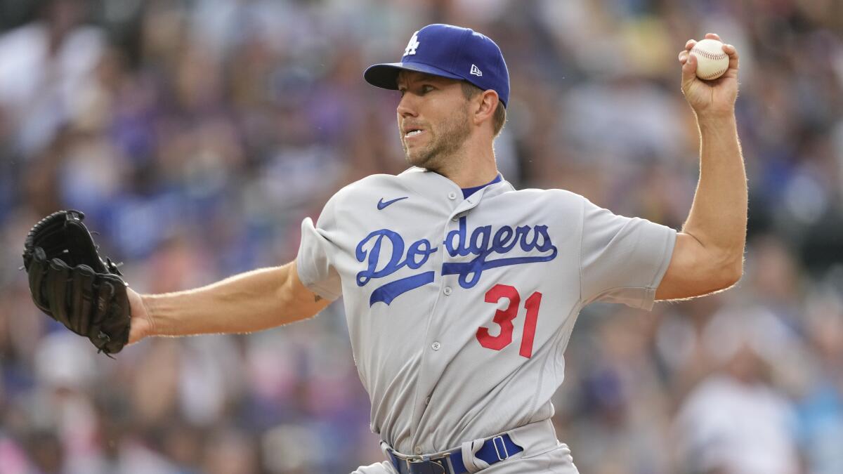 Dodgers explode for 13 runs in victory over Rockies – Orange County Register