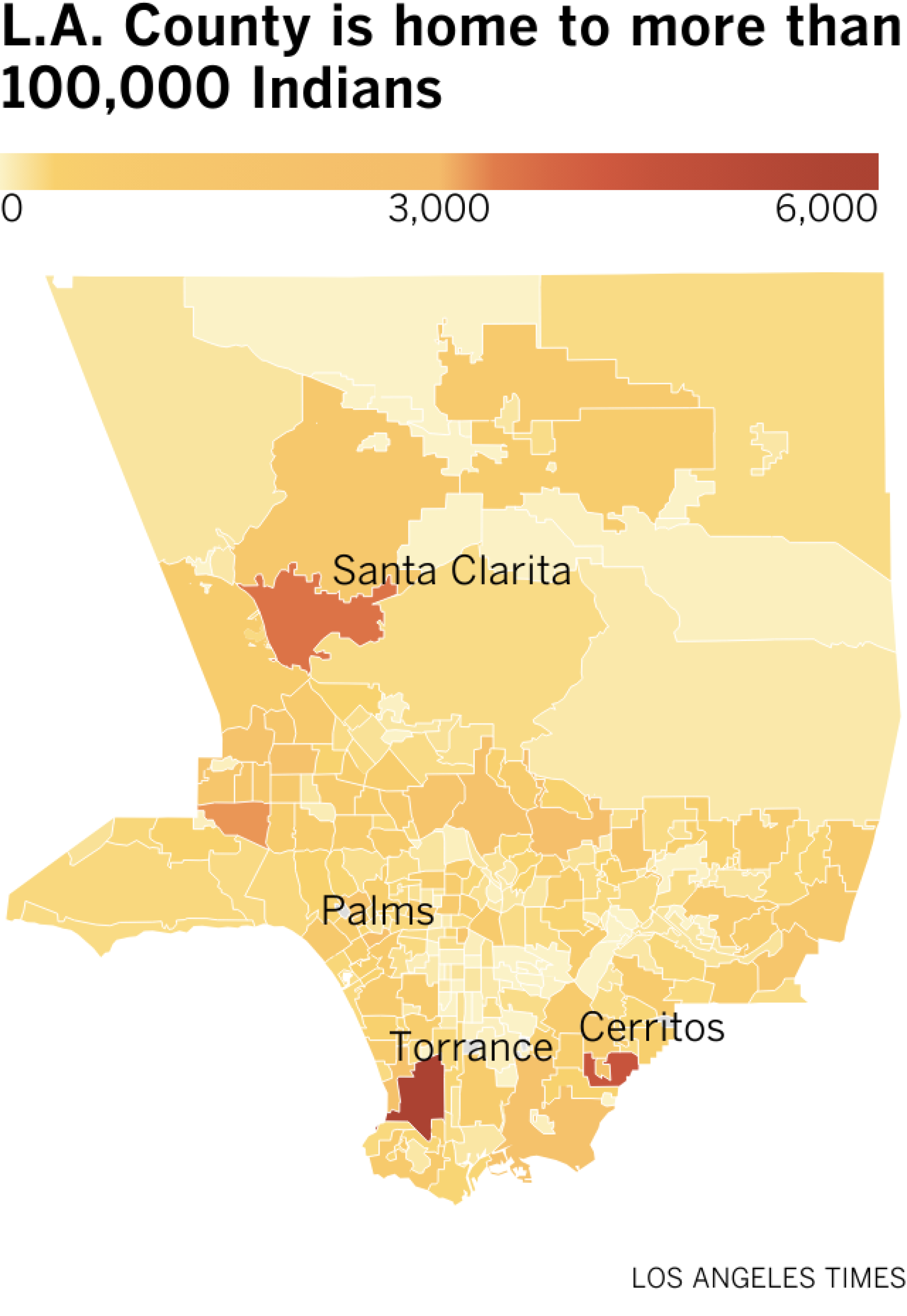 L.A. County is home to more than 100,000 Indians