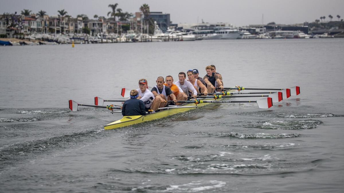 The eight-man crew from Orange Coast College has been preparing all month for a trip across the Atlantic to compete in the storied Henley Royal Regatta.