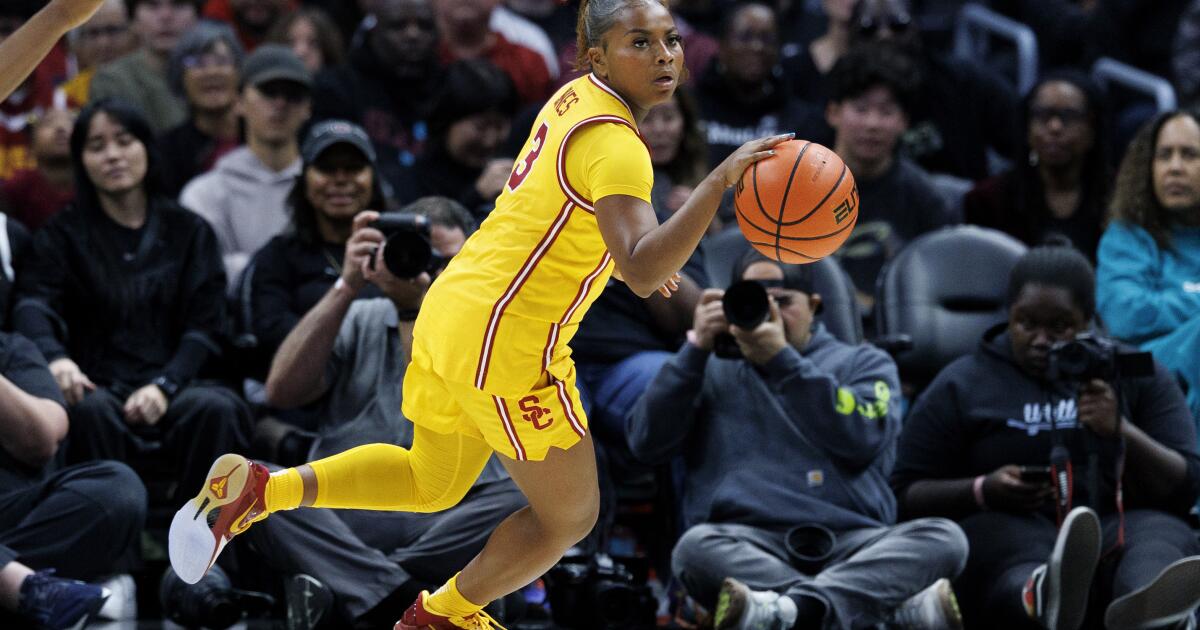 Londynn Jones scores a career-high 28 points as USC women rout Cal Poly