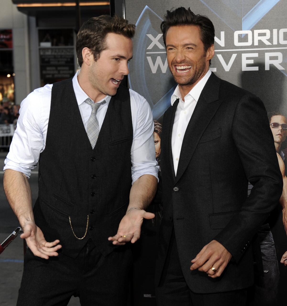 Ryan Reynolds, Hugh Jackman