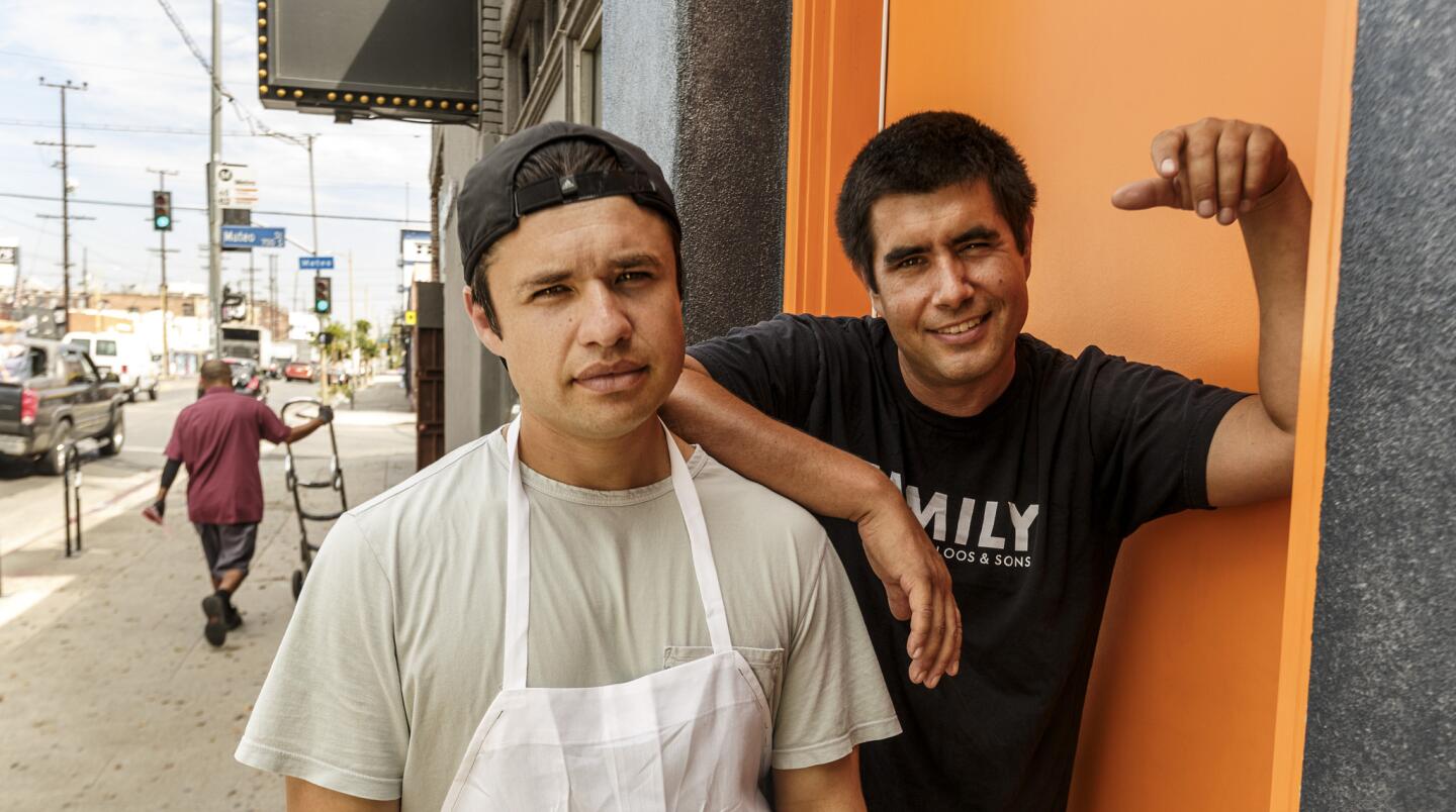 Chef Matt Molina and Randy Clement