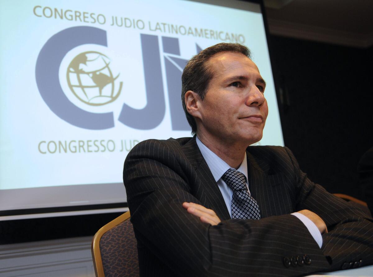 Argentine prosecutor Alberto Nisman in a photo from July 16, 2013.