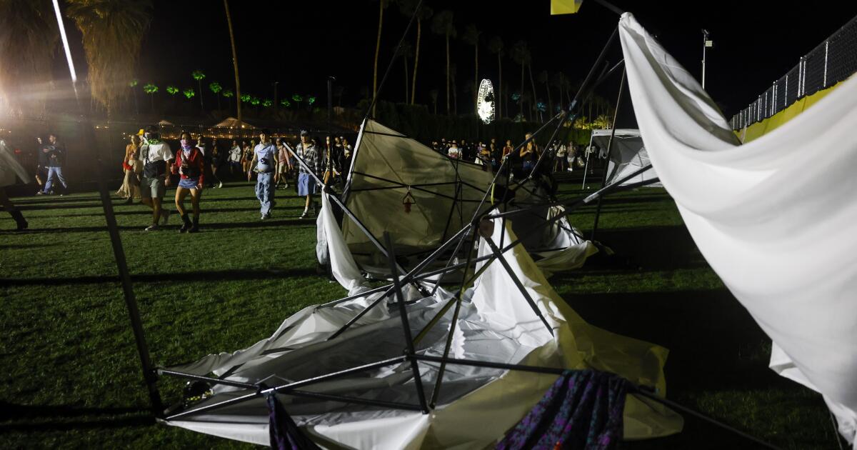 Coachella 2026: Violent winds disrupt festival, campgrounds