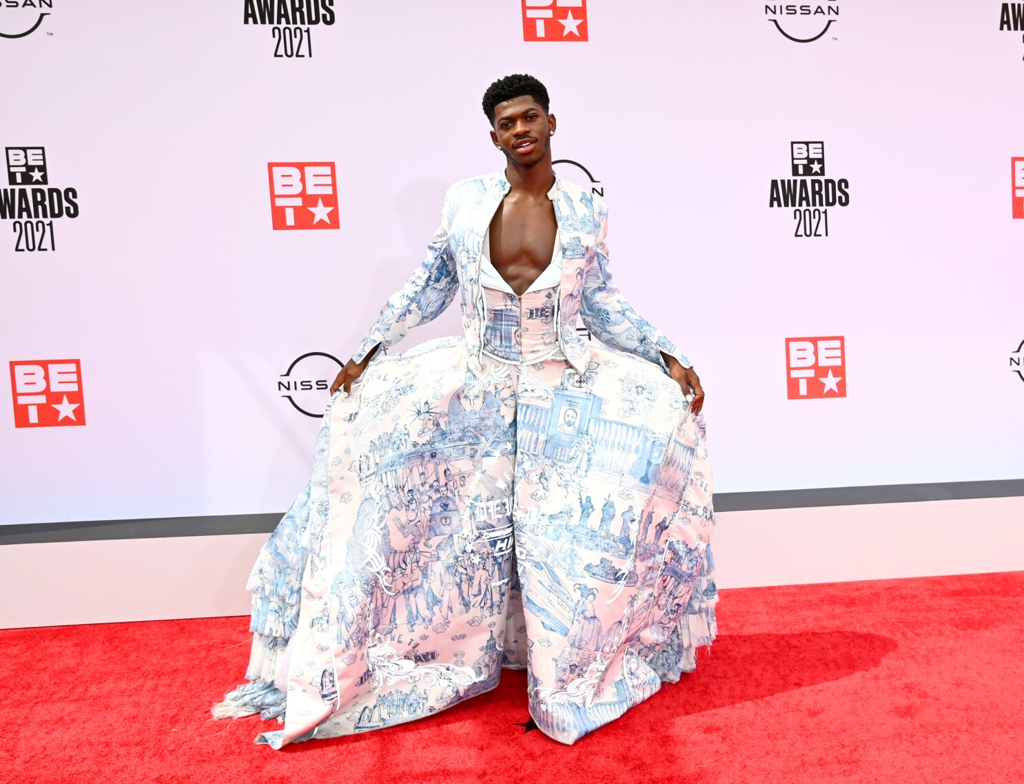 2021 Bet Awards Best Dressed Zendaya Lil Nas X Saweetie Los Angeles Times Sza Bet Awards 2022