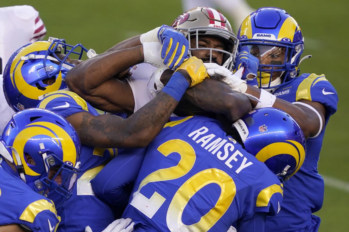 Niners snap 6-game skid vs. Rams - The San Diego Union-Tribune