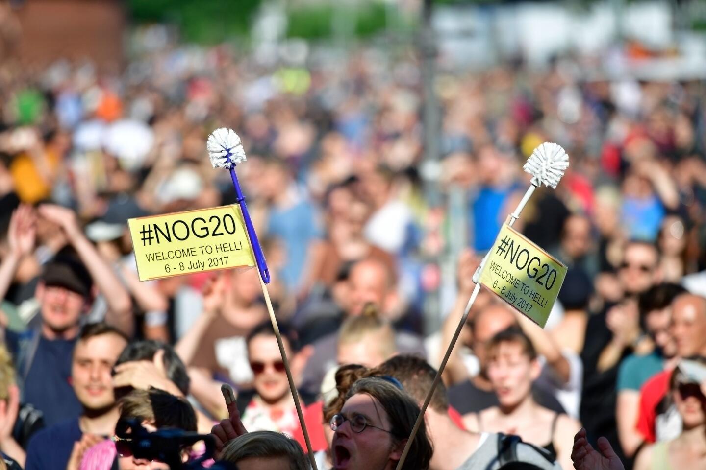Protests at G20 summit