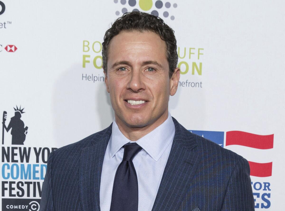 Chris Cuomo, shown in 2015, said he had fevers, chills and shortness of breath.