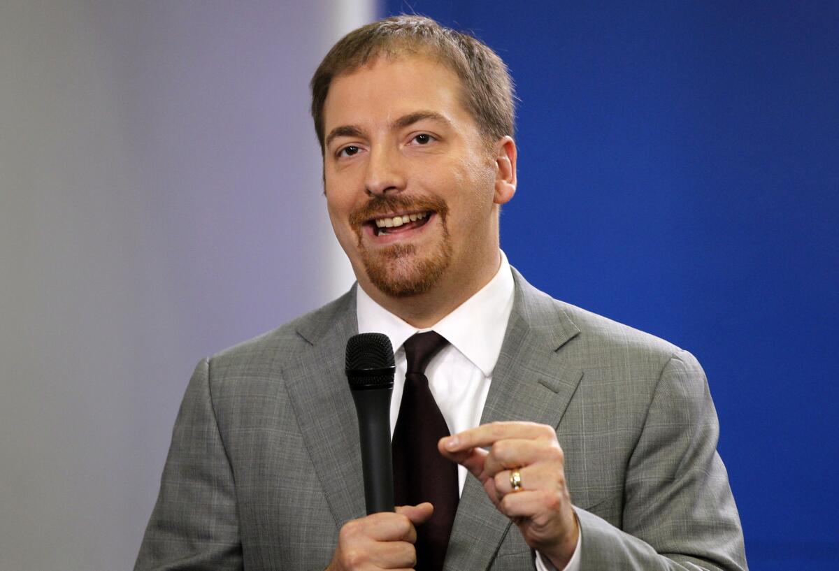 The 5 p.m. Eastern time slot for "The Ed Show" will be filled by a new daily program with NBC News political director and "Meet the Press" moderator Chuck Todd.