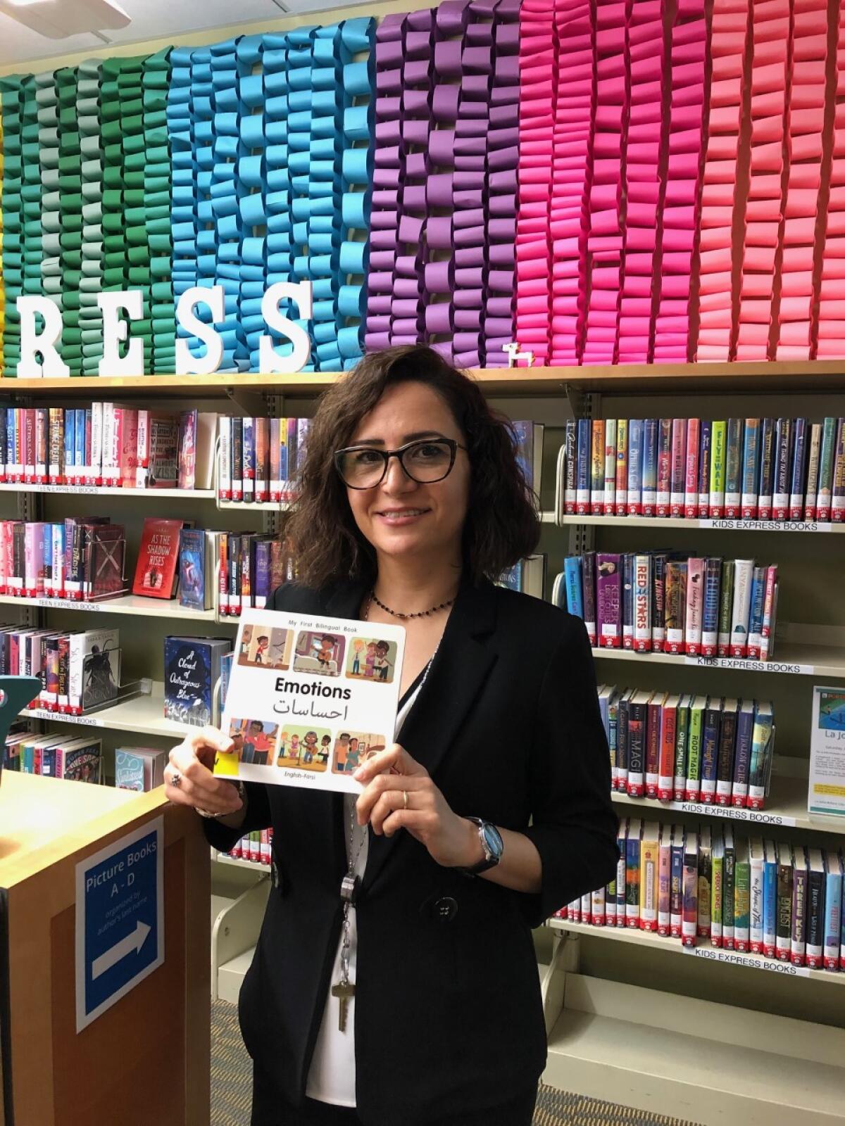 The La Jolla/Riford Library will present Bilingual Story Time in Farsi on Feb. 16 with library assistant Shadi Sarikhani.
