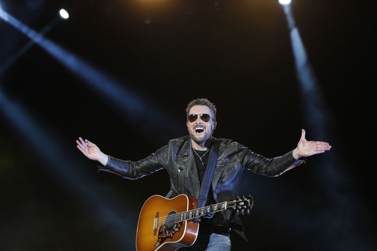 Eric Church headlined the opening day of 2016 Stagecoach