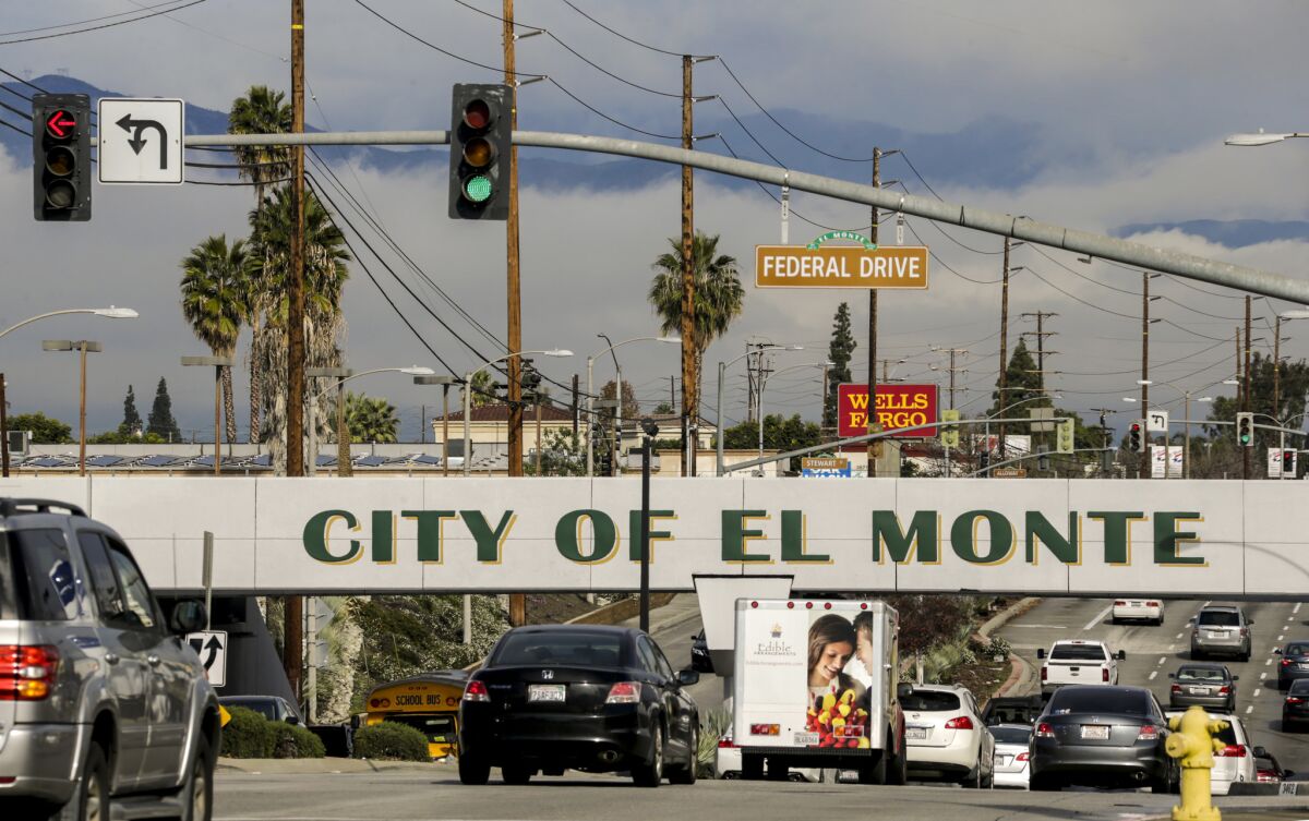 El Monte has one of the heaviest public pension burdens of any California city. More than half its 116,000 residents were born outside the U.S., and one in four live in poverty.