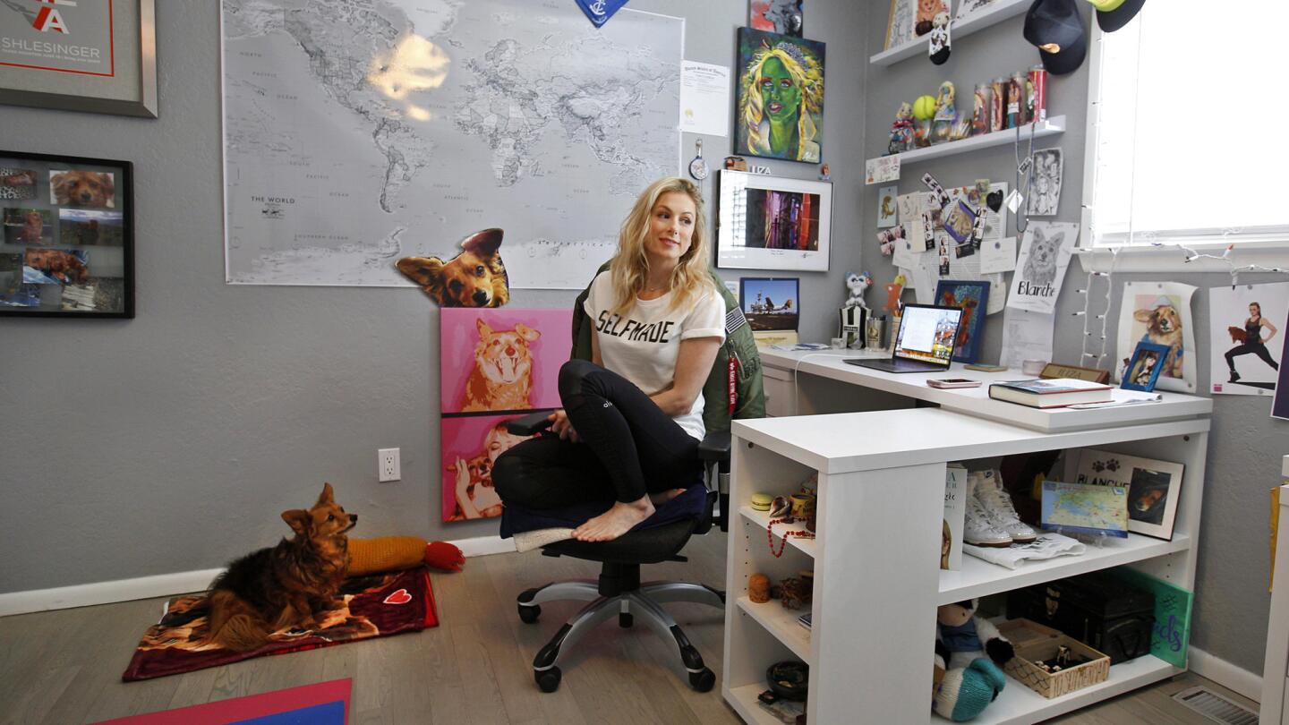 "I believe in having a neat workspace because everything else in my life is so unpredictable and my mind is so crowded," says the comic, whose office has art, accolades, ideas for the future and even a place to meditate.