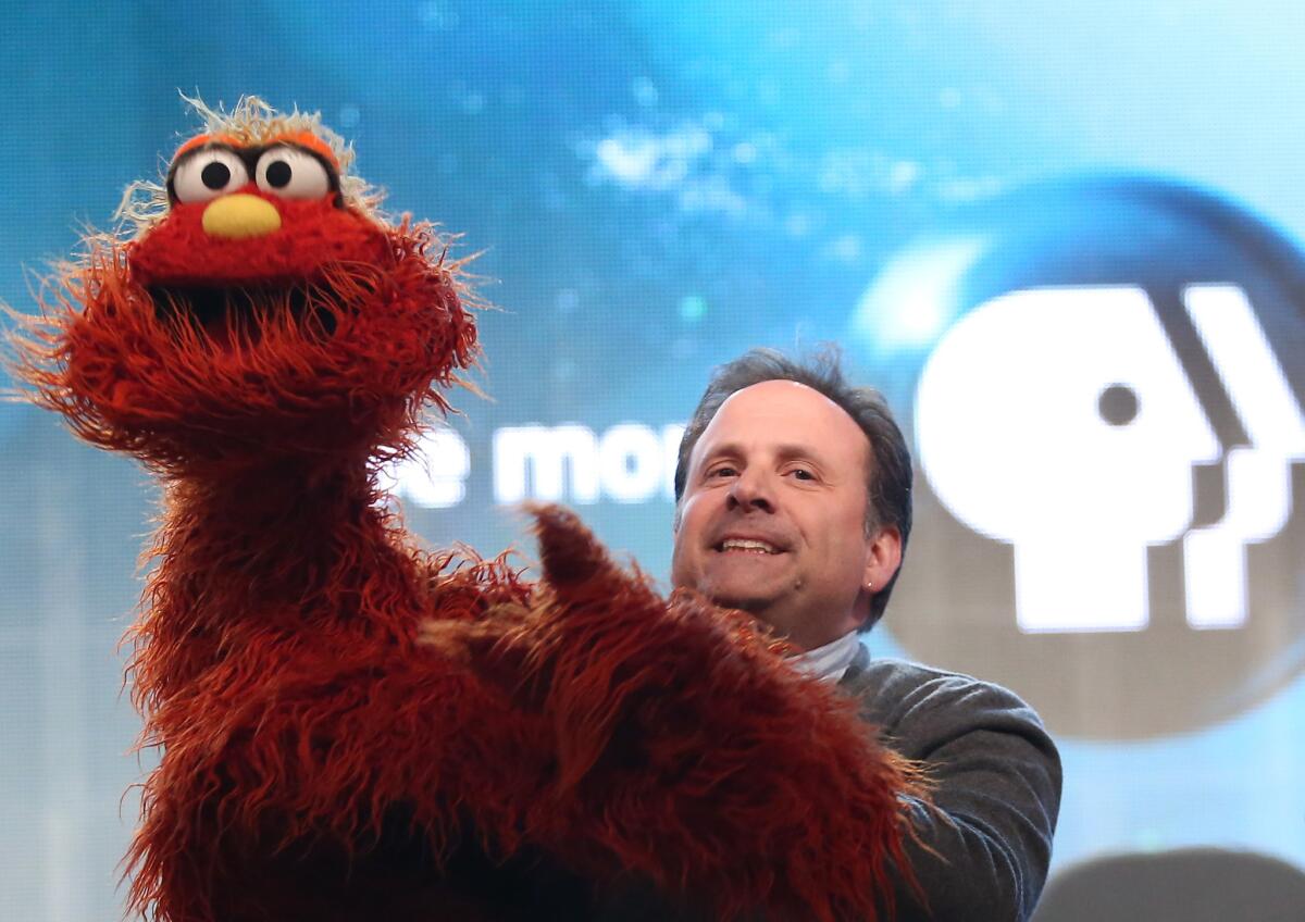 Puppeteer Joey Mazzarino and the rest of the gang on "Sesame Street" have reason to cheer the nominations.