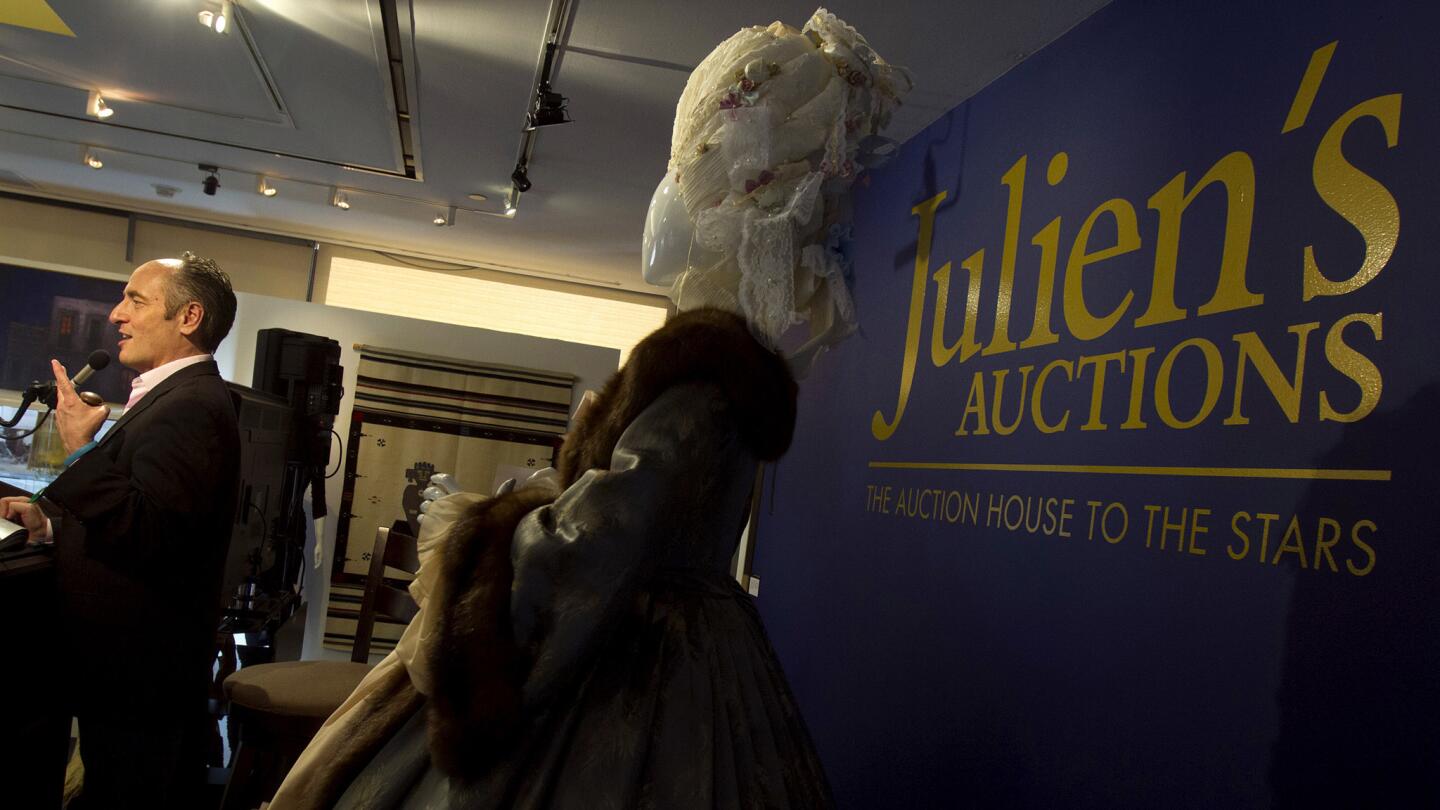 Hollywood memorabilia auction