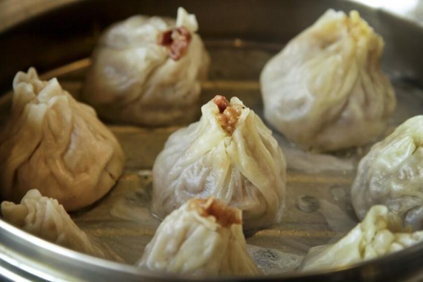 Wuhan shiu mai dumplings are thin-walled and shaped like nuclear cooling towers.