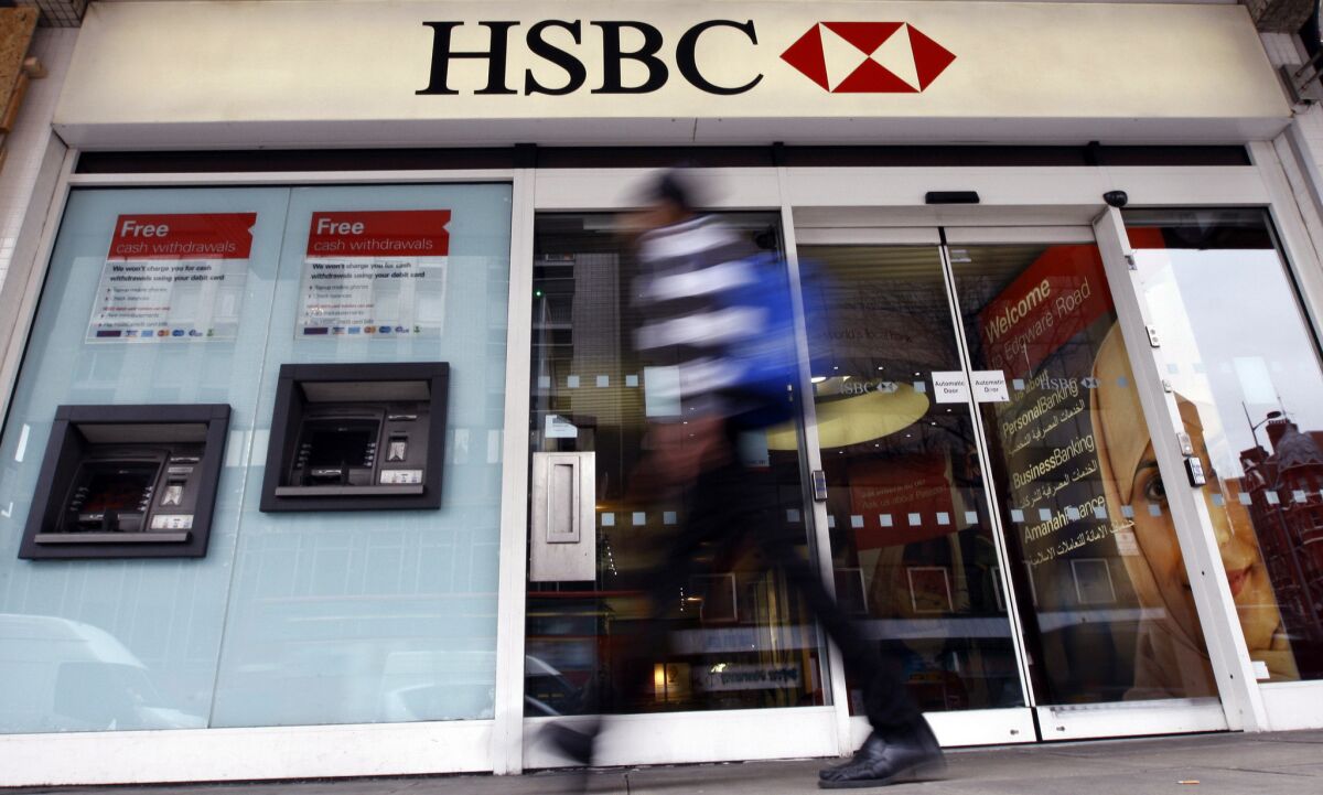 HSBC Holdings reported second-quarter profits of $4.4 billion, up 7% from the same period last year, but it warned that “geopolitical issues could impact a significant number of our major markets.”