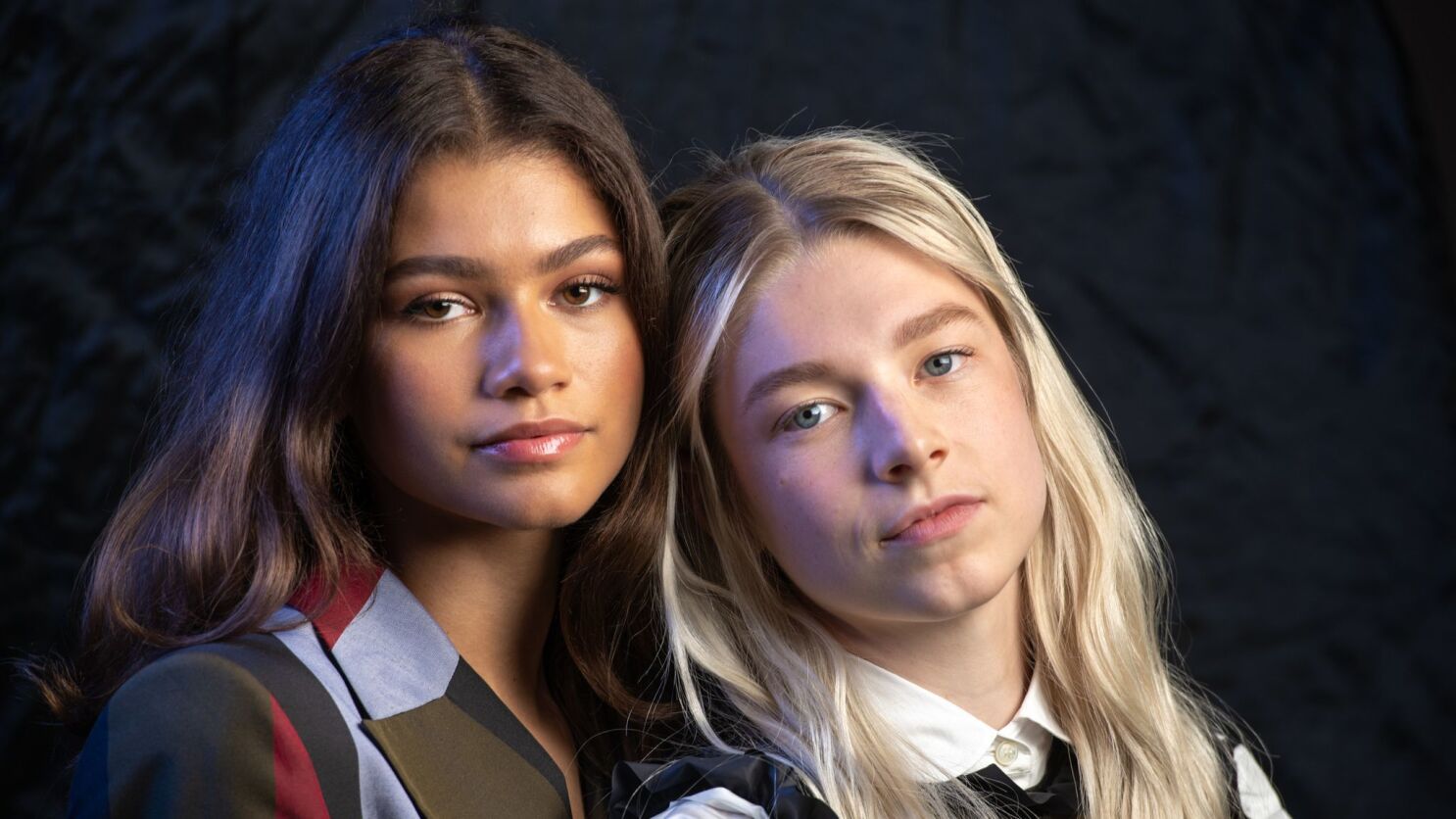 With HBO's gritty teen drama 'Euphoria,' stars Zendaya and Hunter Schafer  aren't afraid to raise eyebrows - Los Angeles Times