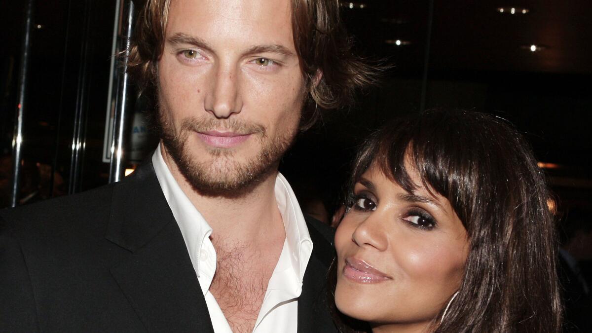 Halle Berry, right, and model Gabriel Aubry in 2007.