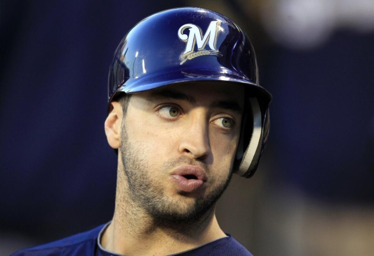 Ryan Braun accepts 65-game suspension from MLB - Los Angeles Times
