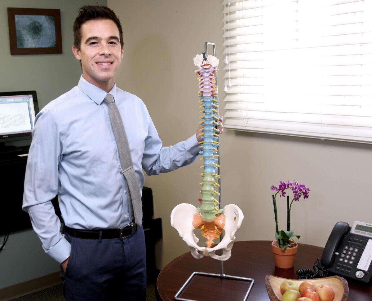 La Cañada Flintridge native Rion Zimmerman of Flintridge Family Chiropractic has been selected chairman of the board of the LCF Chamber of Commerce.