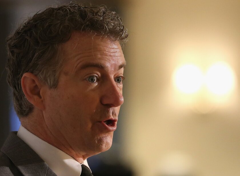 Sen. Rand Paul of Kentucky was criticized when he suggested that vaccinating children could lead to mental disorders. He soon backed off the remark.