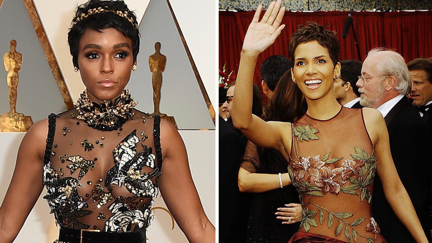 Janelle Monáe and Halle Berry