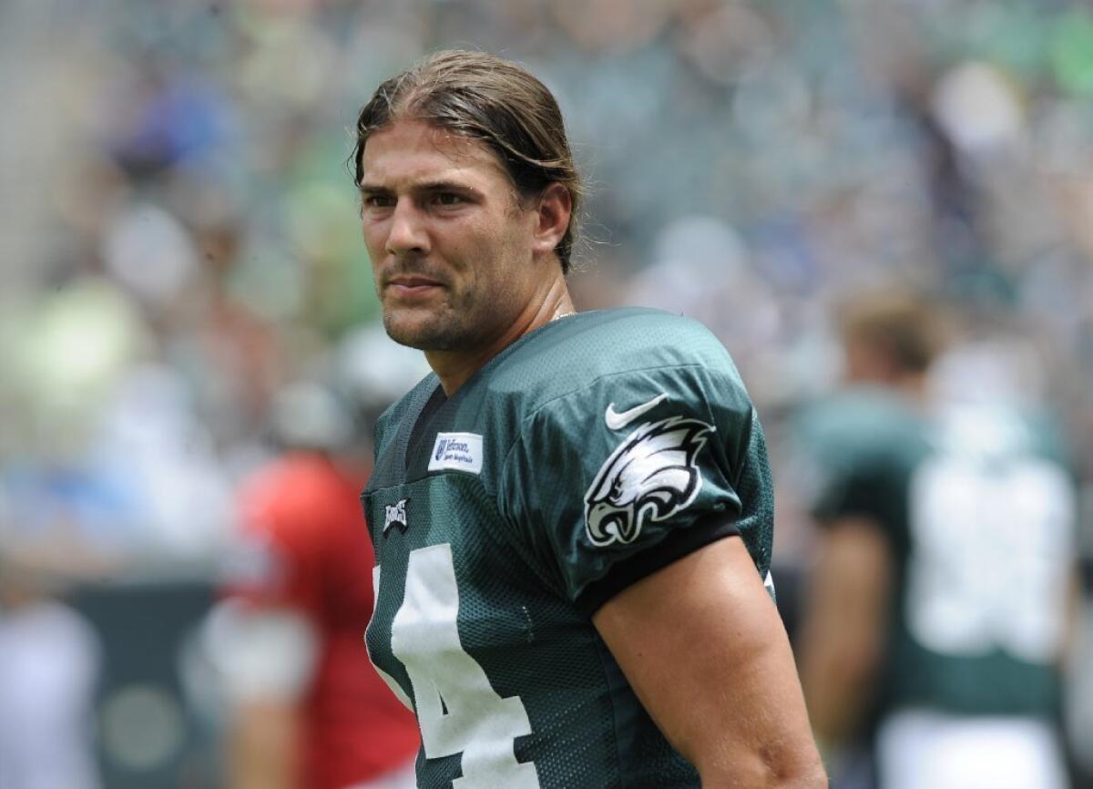 Philadelphia Eagles wide receiver Riley Cooper says he's stepping away from football for a time.