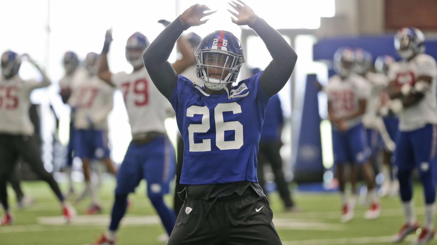 Little surprise as Giants begin OTAs without Saquon Barkley