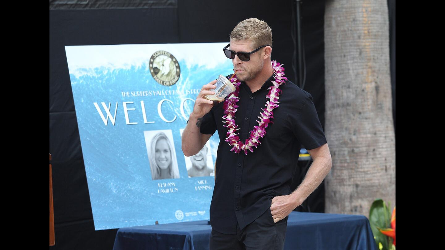 Bethany Hamilton and Mick Fanning Go into Surfers' Hall of Fame