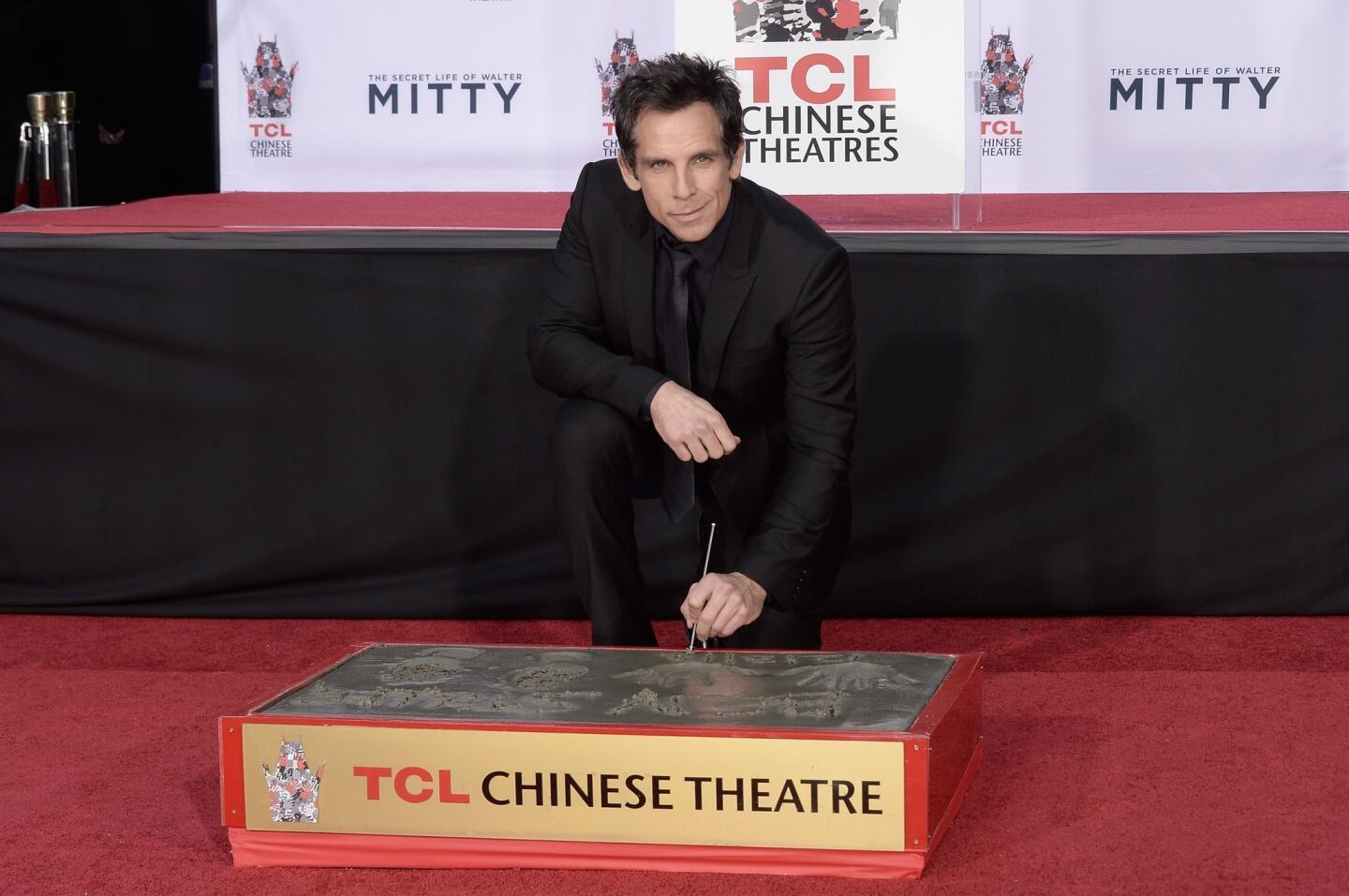 Ben Stiller | Look, Ma! Handprints (and footprints!) | 2013