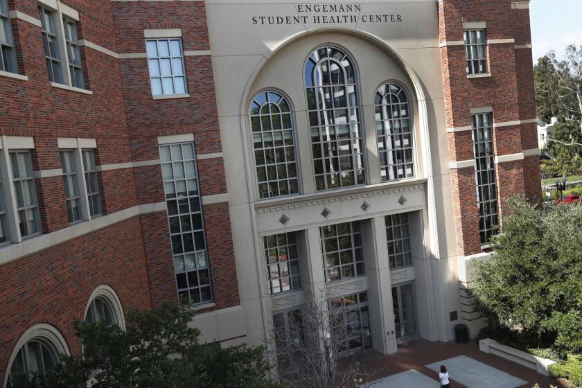 LOS ANGELES, CA-MAY 17, 2018: Overall, shows the Engemann Student Health Center on the USC campus in Los Angeles on May 17, 2018. (Mel Melcon/Los Angeles Times)