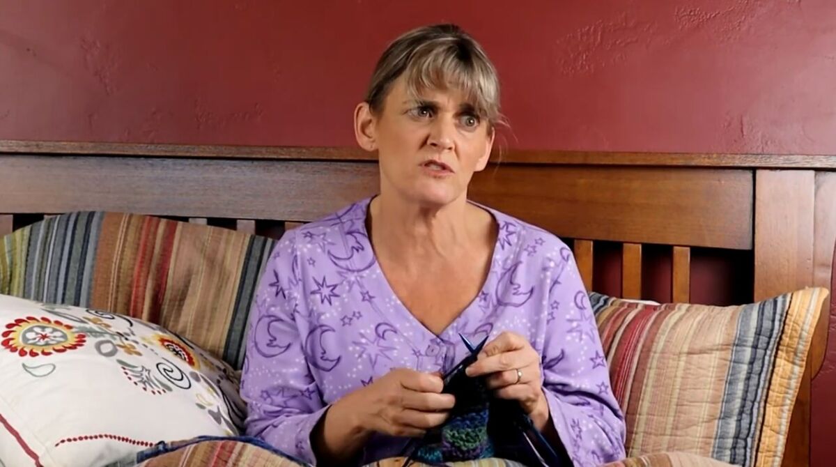 Susan Clausen in "Donna Orbits the Moon."