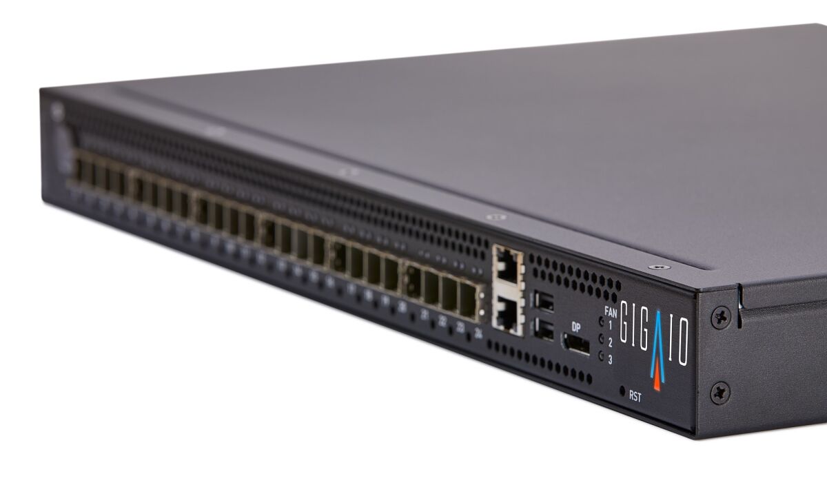 GigaIO makes a hardware- and software-based network platform for high performance computing