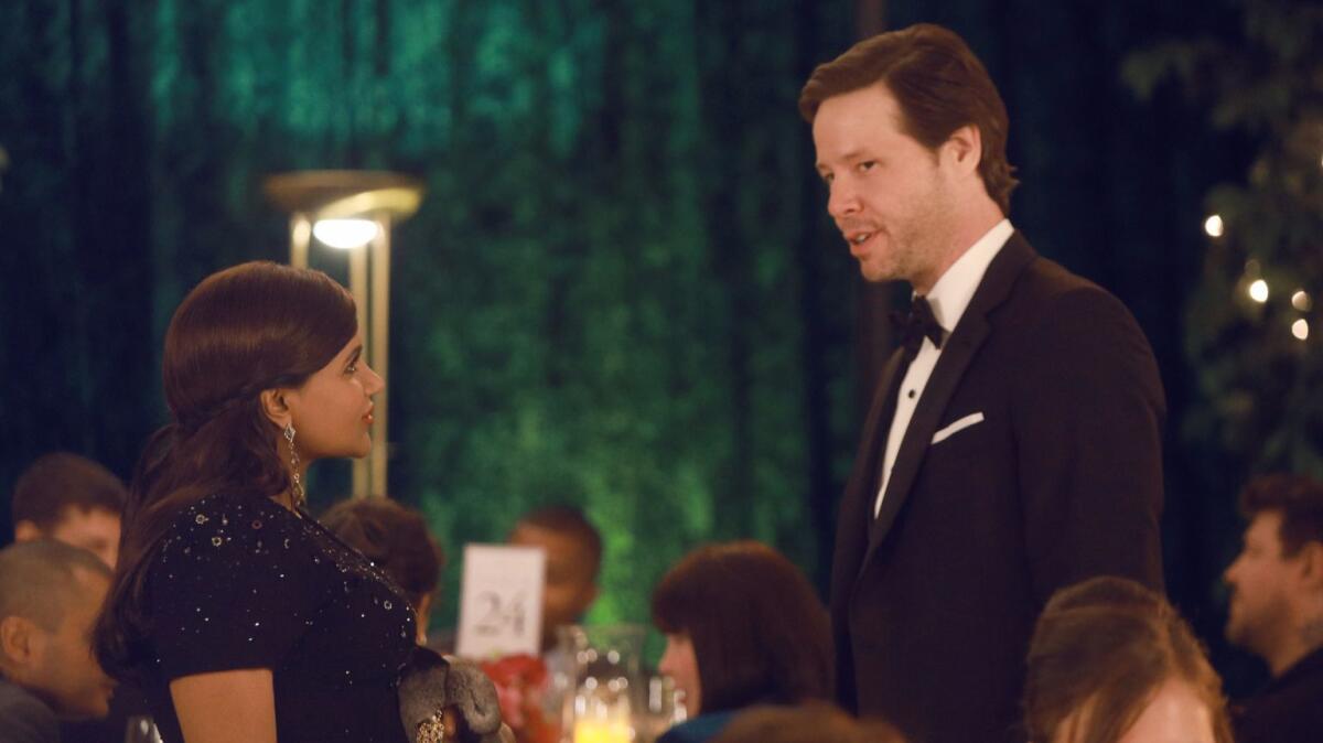 Mindy Lahiri (Mindy Kaling) attends Morgan's (Ike Barinholtz) wedding in the series finale of "The Mindy Project."