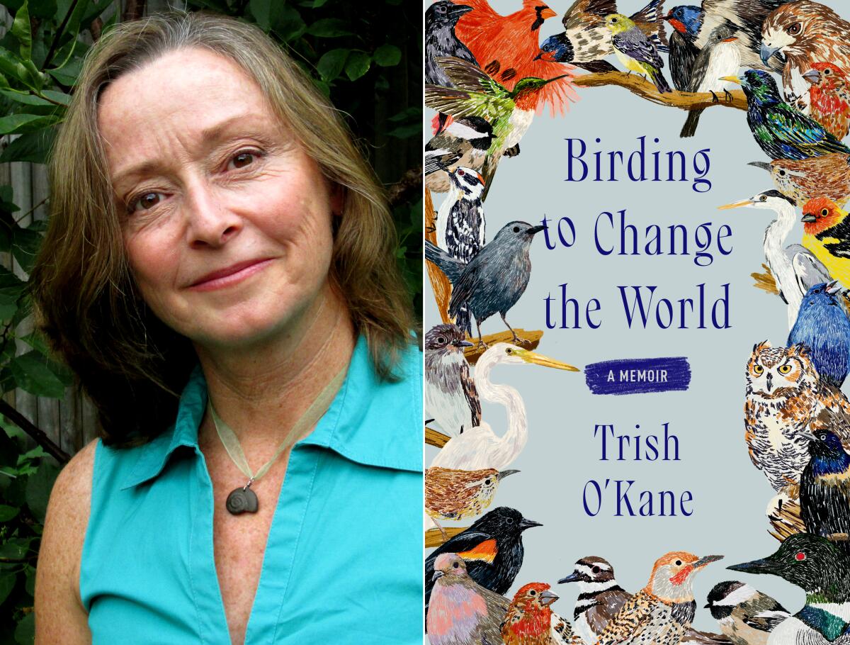 Author Trish O'Kane and "Birding to Change the World."