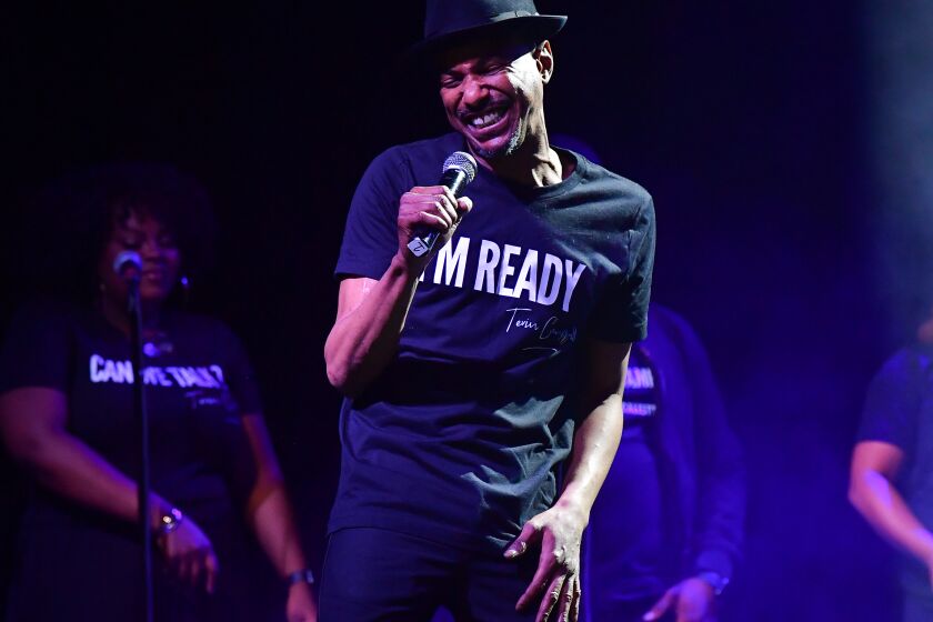 ATLANTA, GA - NOVEMBER 24: Tevin Campbell performs at R&B Replay Concert Series at Center Stage on November 24, 2019 in Atlanta, Georgia.(Photo by Prince Williams/Wireimage)